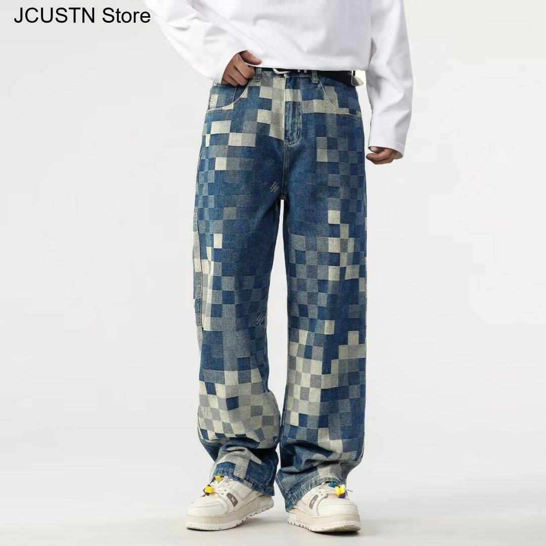 Retro Track Pant - Мужские модные прямые брюки, свободные мужские