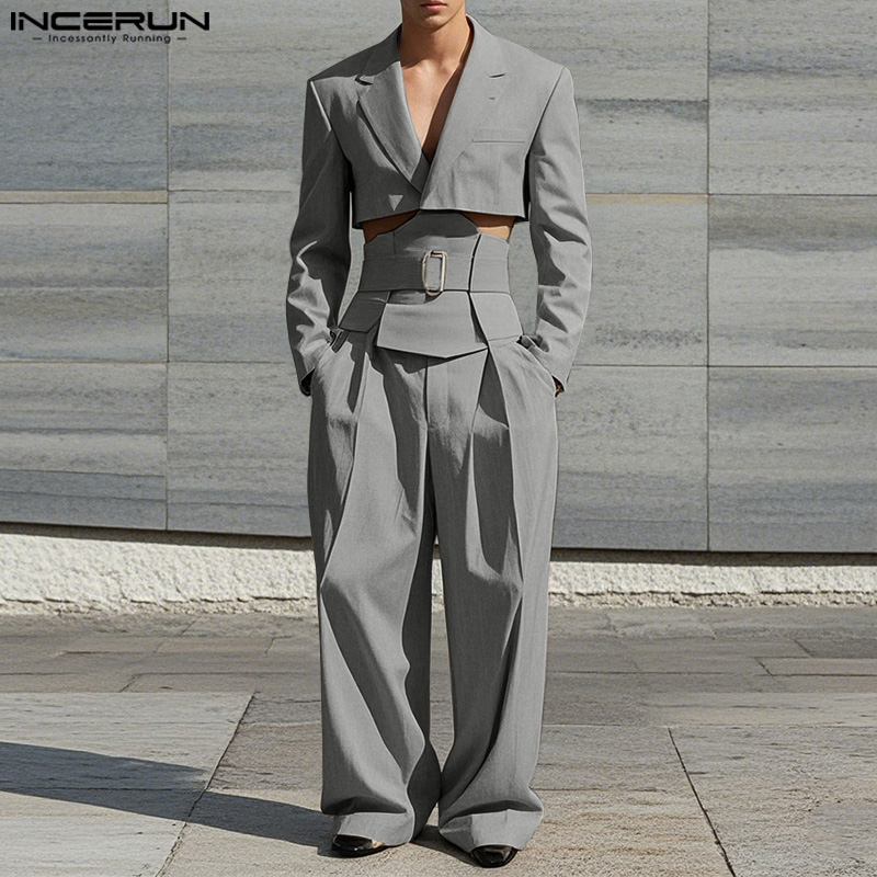 INCERUN 2025 модные комплекты  – обзор и цена Retro Track Pant