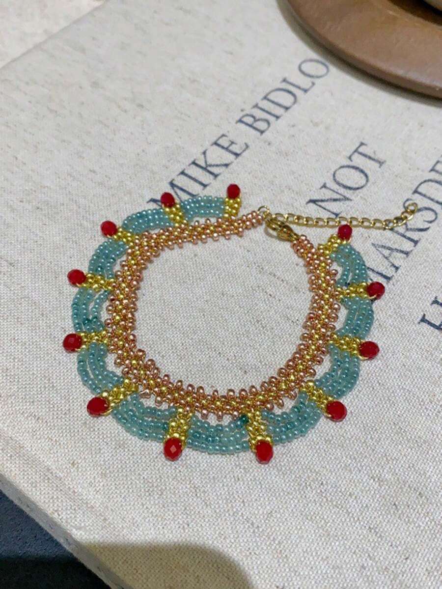 Набор браслетов ручной работы  – обзор и цена Vintage Fashion Necklace