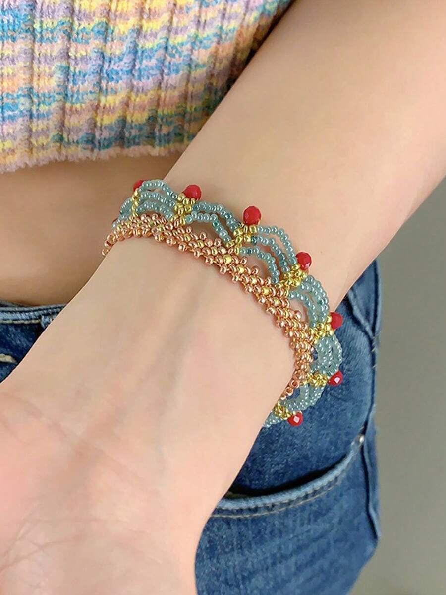 Набор браслетов ручной работы  – обзор и цена Vintage Fashion Necklace