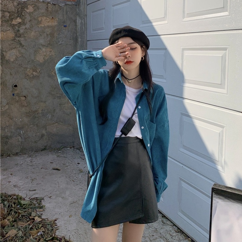 Свободная женская рубашка-курт – обзор и цена Vintage Fashion Hong Kong