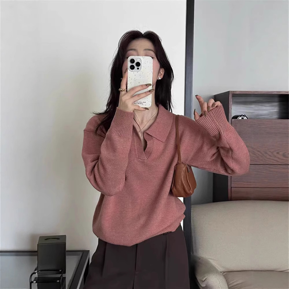 Свитер с воротником для женщин – обзор и цена Vintage Fashion Hong Kong