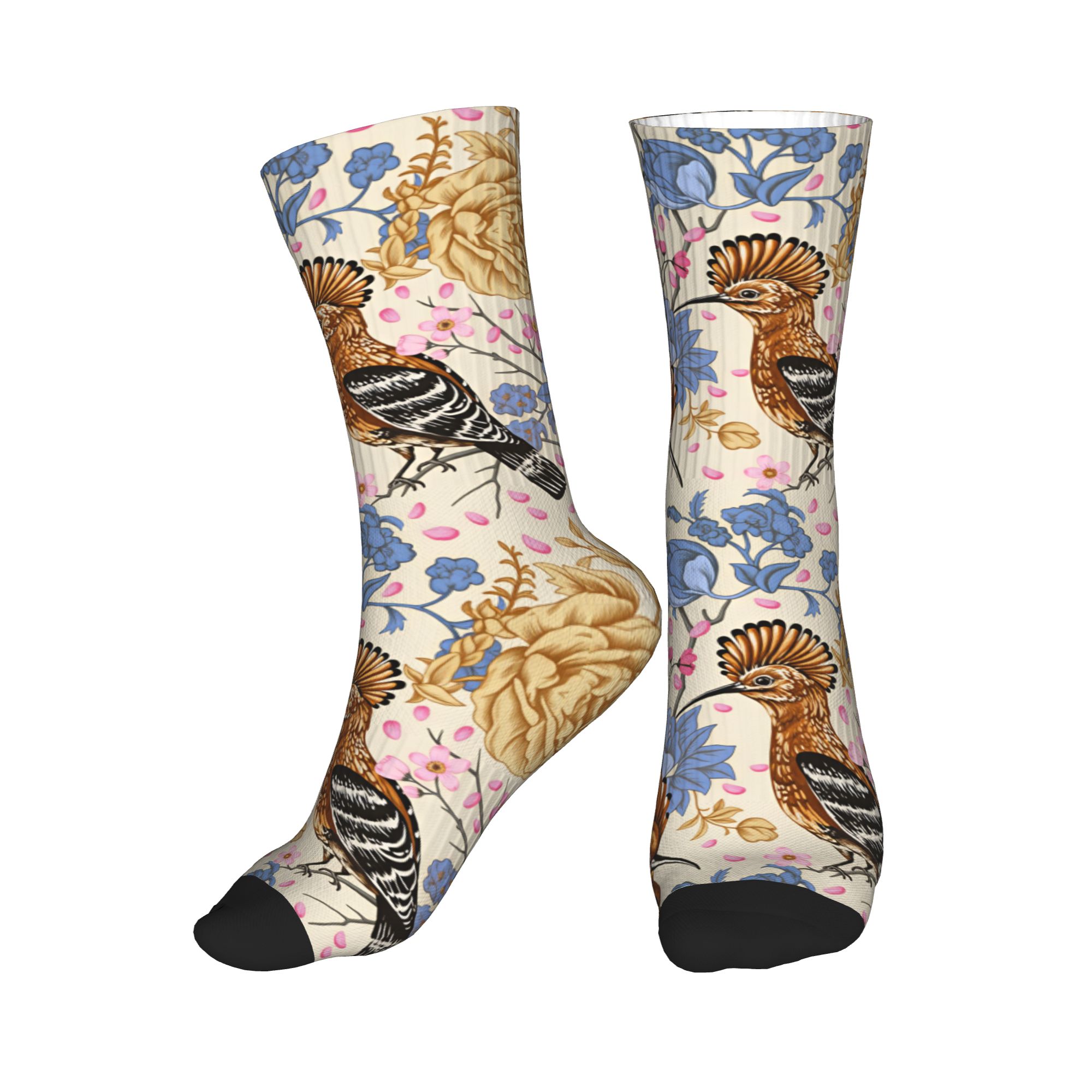 Носки Hoopoe Bird Blue Peony с – обзор и цена Vintage Fashion For Mens
