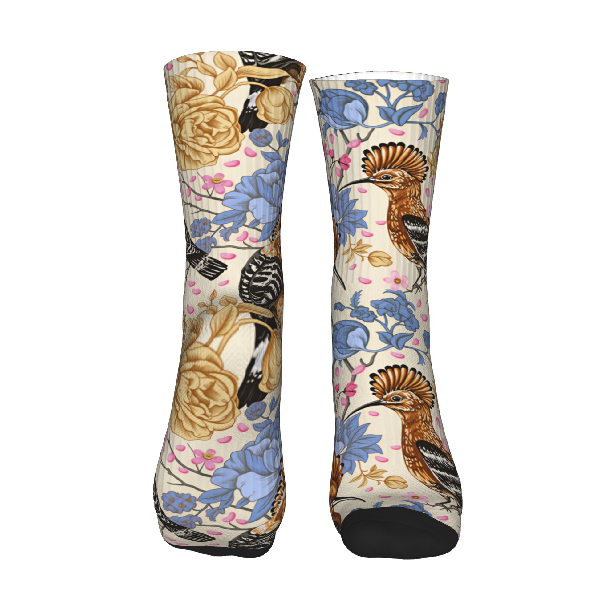 Носки Hoopoe Bird Blue Peony с – обзор и цена Vintage Fashion For Mens