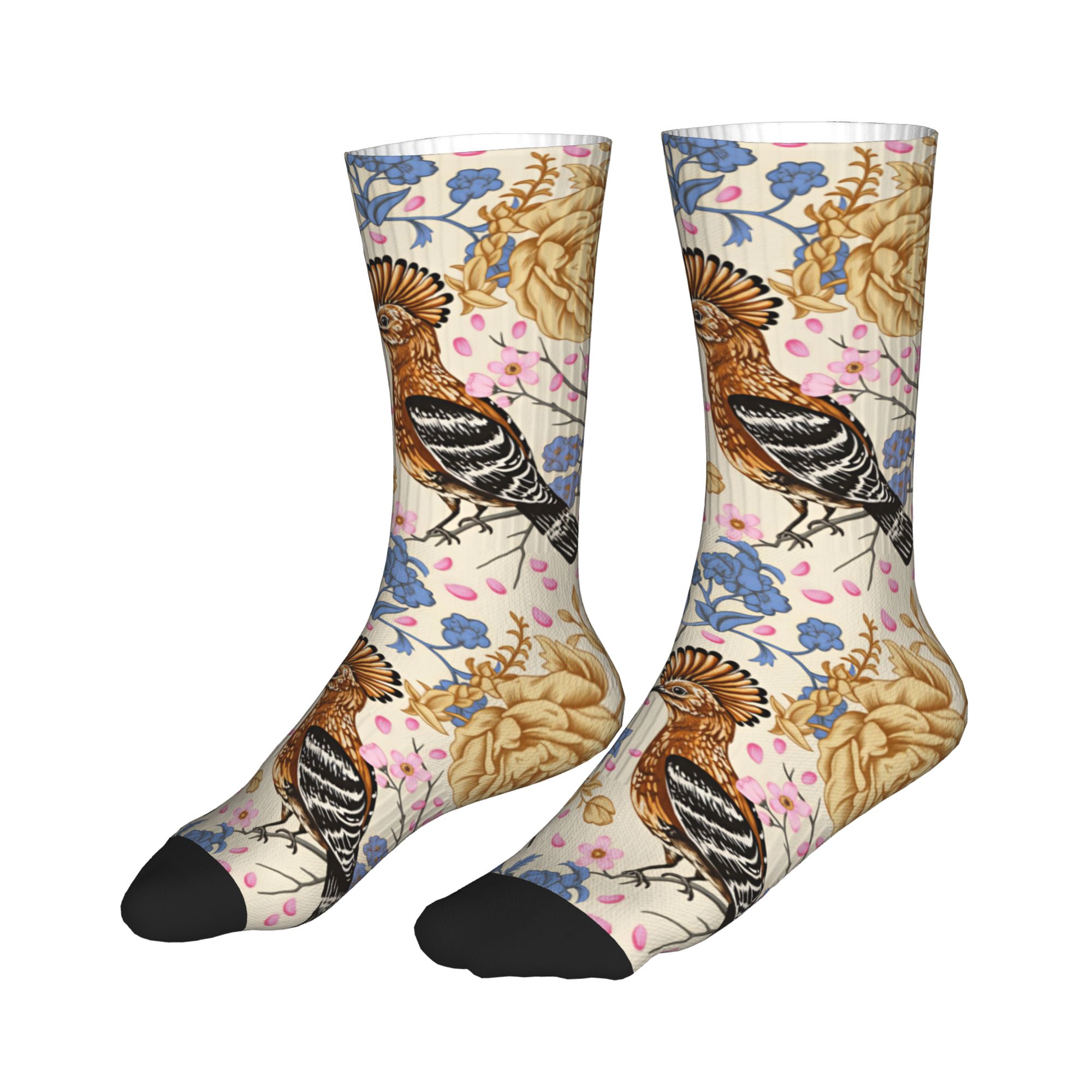 Носки Hoopoe Bird Blue Peony с – обзор и цена Vintage Fashion For Mens